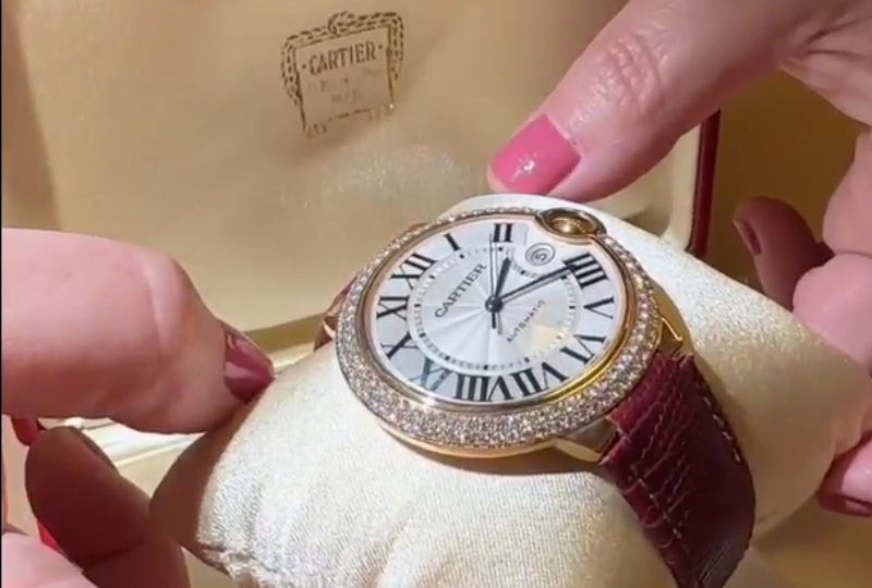 Cartier Ballon Bleu secondhand do acervo Orit.