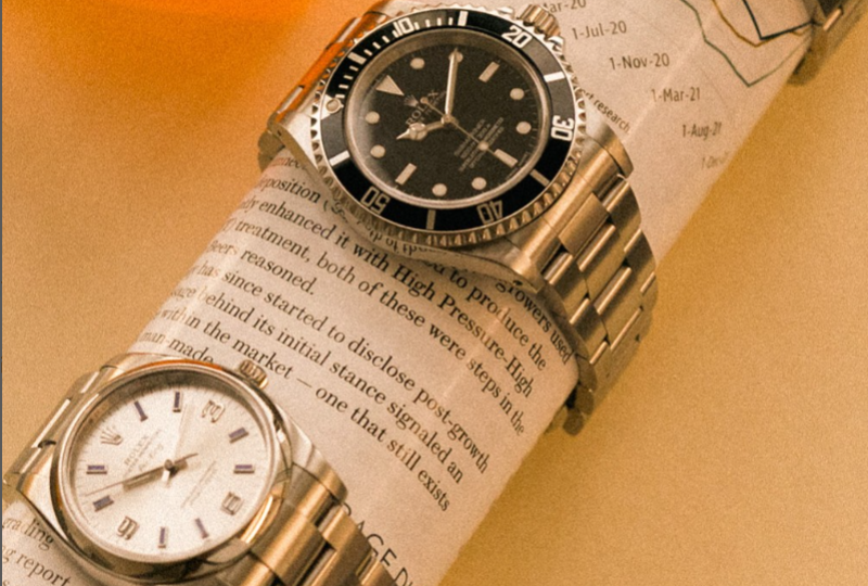 Rolex Submariner Date e Rolex Oyster Perpetual na Orit.